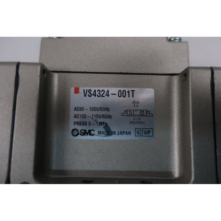 Smc 100-115V-Ac 1Mpa Pneumatic Solenoid Valve VS4324-001T